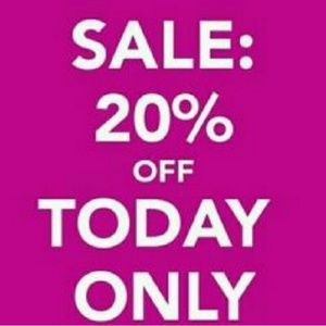 20% Off Entire Order